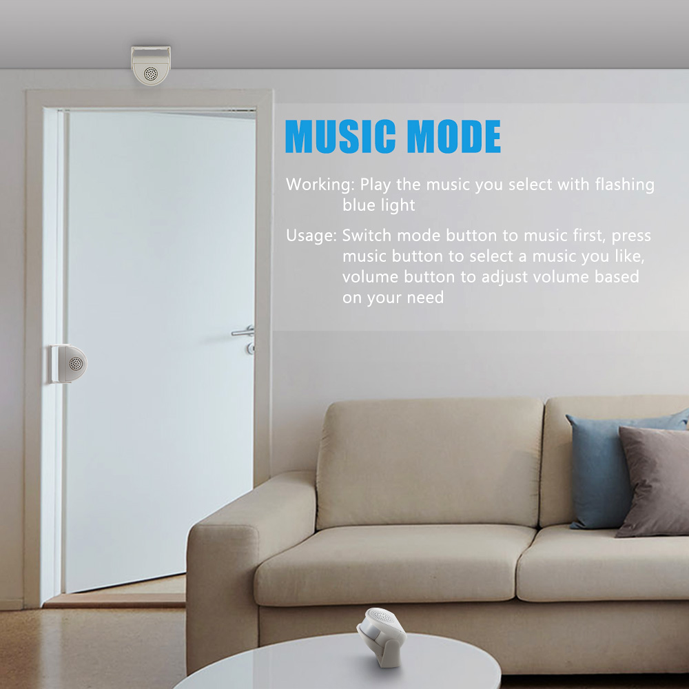 32 Songs Welcome Infrared Chim - огляд і ціна Home Security For Doors