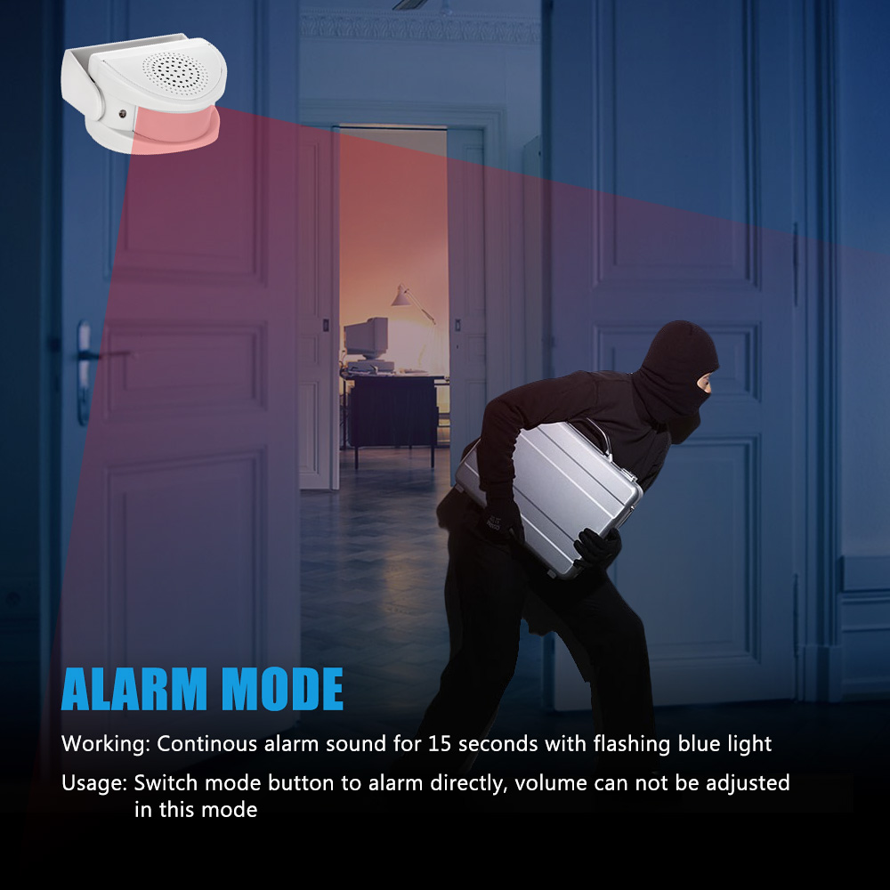 32 Songs Welcome Infrared Chim - огляд і ціна Home Security For Doors