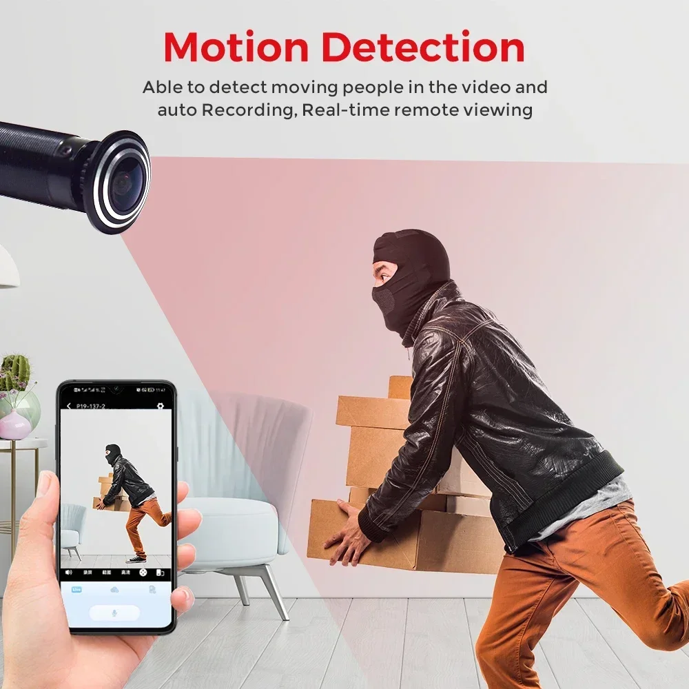 PEGATISAN 3MP Wifi Camera Tuya - огляд і ціна Home Security Front Door Camera